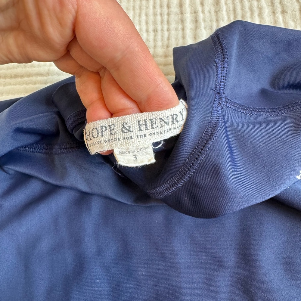 Hatley Blue Rashguard Swim Set - Picture 7 of 8